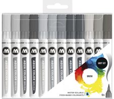 MOLOTOW Brush-Pens Mehrfarbig 1.0 - 2.0 mm