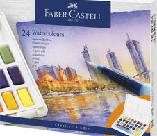 FABER-CASTELL Aquarellfarben farbsortiert