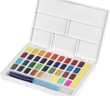FABER-CASTELL Aquarellfarben farbsortiert