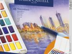 FABER-CASTELL Aquarellfarben farbsortiert