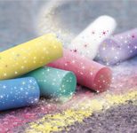 EBERHARD FABER Straßenmalkreide Glitzer Mehrfarbig