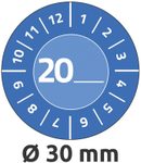 AVERY Zweckform Prüfplaketten 30,0 x 30,0 mm