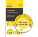 AVERY Zweckform Prüfplaketten 30,0 x 30,0 mm