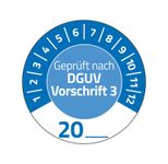 AVERY Zweckform Prüfplaketten 30,0 x 30,0 mm