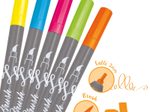 ONLINE® Brush-Pens Mehrfarbig 2.0 mm