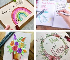 ONLINE® Handlettering-Set Mehrfarbig 0.3 - 1.6 mm