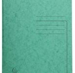 Exacompta Spiralhefter DIN A4 Colorspankarton grün