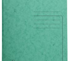 Exacompta Spiralhefter DIN A4 Colorspankarton grün