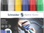 Schneider Paint-It V1 Acrylstifte 15.0 mm Mehrfarbig