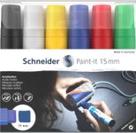 Schneider Paint-It V1 Acrylstifte 15.0 mm Mehrfarbig