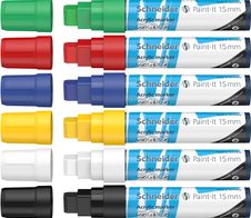 Schneider Paint-It V1 Acrylstifte 15.0 mm Mehrfarbig