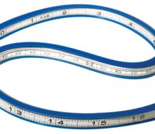 WESTCOTT Kurvenlineal weiß