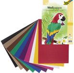 folia Bastelwellpappe farbsortiert