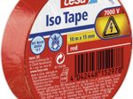 tesa Isolierbänder 15 mm x 10 m rot