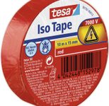 tesa Isolierbänder 15 mm x 10 m rot