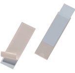 DURABLE Beschriftungsschilder mit selbstklebender Hülle 10,4 x 3,2 cm