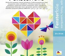 folia Fensterfolie mehrfarbig