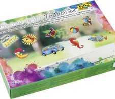 folia Bastelset mehrfarbig