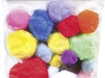 folia Pompons mehrfarbig