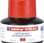 edding Nachfülltinte rot