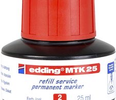 edding Nachfülltinte rot