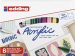 edding nordic Acrylstifte-Set 1.0 + 2.0 + 3.0 mm Mehrfarbig