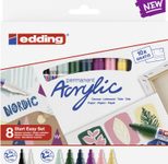 edding nordic Acrylstifte-Set 1.0 + 2.0 + 3.0 mm Mehrfarbig