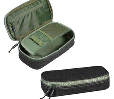 BRUNNEN Schlampermäppchen schwarz/grün