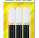 TSI Nähgarn-Set, 0,80 mm x 150 m schwarz/weiß