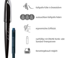 ONLINE® Schreibset Black schwarz