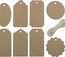 artoz Geschenkanhänger braun