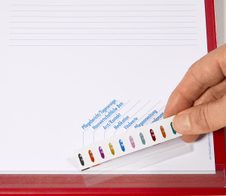 BOI DOKUTECH Signalleisten Kunststoff grün, orange, rot, türkis, rosa, blau, gelb, lila, dunkelorange, schwarz