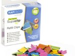 RAPESCO® Supaclips gelb, blau, grün, orange, pink