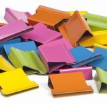 RAPESCO® Supaclips gelb, blau, grün, orange, pink