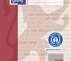 OXFORD Schulhefte kariert DIN A6 32 Blätter