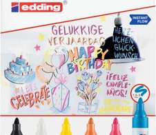 edding 95 Glasboardmarker 1.0 - 5.0 mm Mehrfarbig