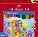 FABER-CASTELL Aquarellstifte Mehrfarbig