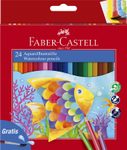 FABER-CASTELL Aquarellstifte Mehrfarbig