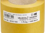VELOFLEX Eurolochverstärker 2 cm  x 5 cm transparent