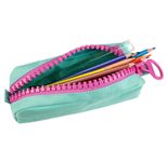 Idena Schlampermäppchen befüllt türkis