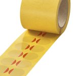 VELOFLEX Folien-Verschlussetiketten 25,0 x 25,0 mm