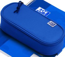 OXFORD Schlampermäppchen blau