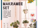 folia Makramee-Set natur, rosé
