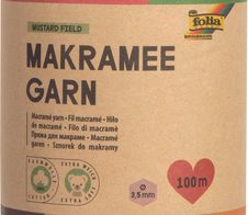 folia Makramee Garn gelb
