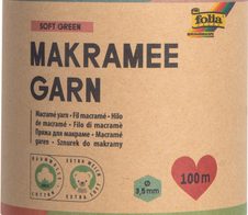 folia Makramee Garn grün