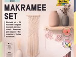 folia Makramee-Set natur, rosé