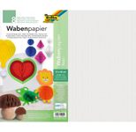 folia Wabenpapier gelb, grün, weiß, orange, flieder, blau, braun, rot