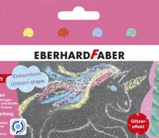 EBERHARD FABER Straßenmalkreide Glitzer Mehrfarbig