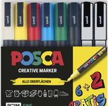 uni-ball POSCA PC-3M Acrylstift 0.9 - 1.3 mm Mehrfarbig