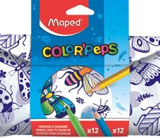 maped Federmäppchen befüllt Motiv